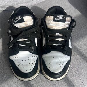 Nike Black and White Sneakers